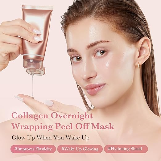 Medicube Collagen Overnight Wrapping Peel Off Facial Mask Pack