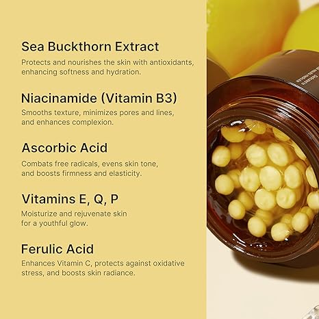 Medicube Deep Vitamin C Golden Capsule Face Moisturizer