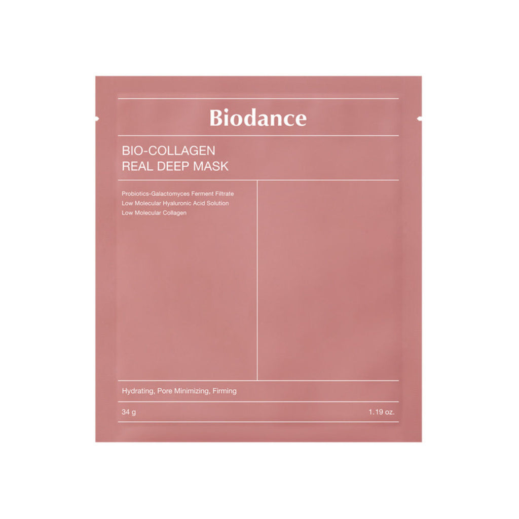 Biodance Bio Collagen Real Deep Mask – The Firming Elixir Sheet (Pack of 4)