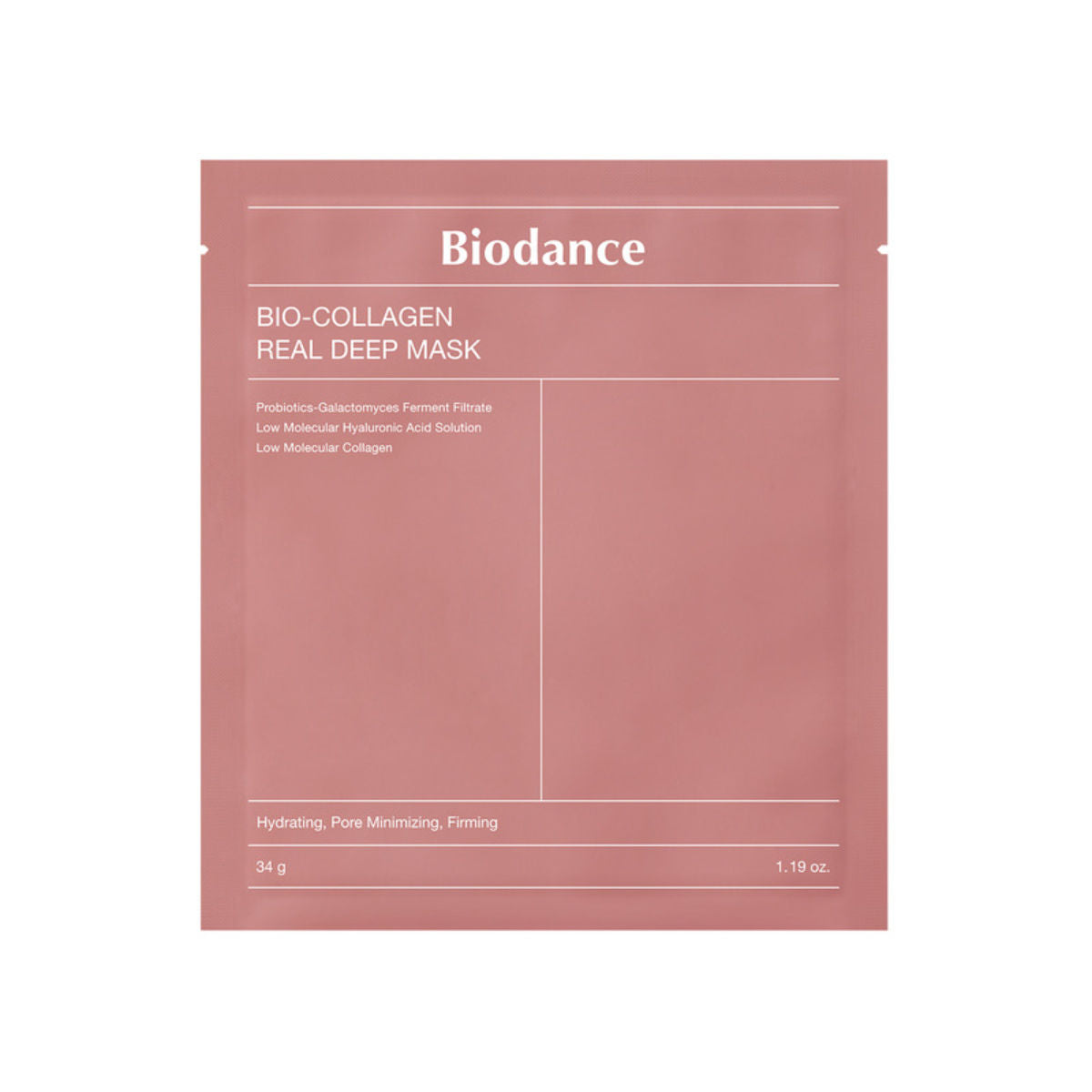 Biodance Bio Collagen Real Deep Mask – The Firming Elixir Sheet (Pack of 4)