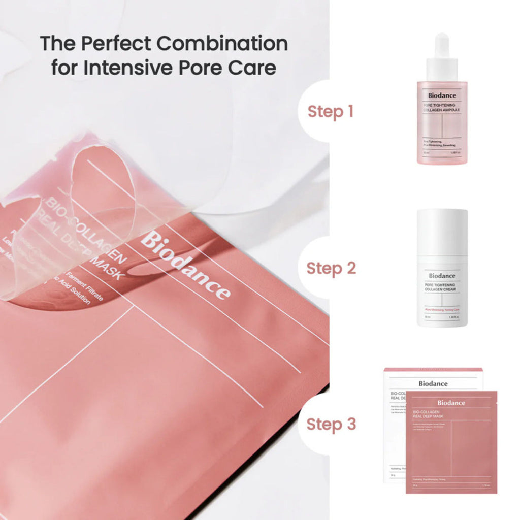 Biodance Bio Collagen Real Deep Mask – The Firming Elixir Sheet (Pack of 4)