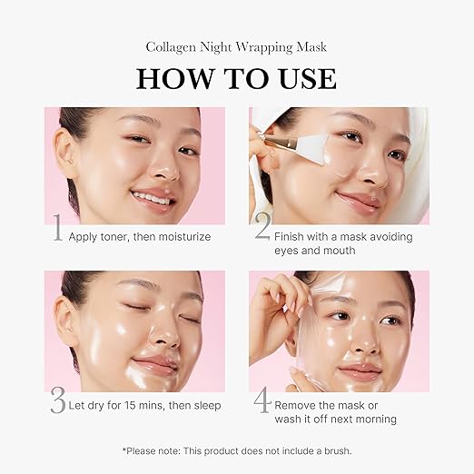 Medicube Collagen Overnight Wrapping Peel Off Facial Mask Pack