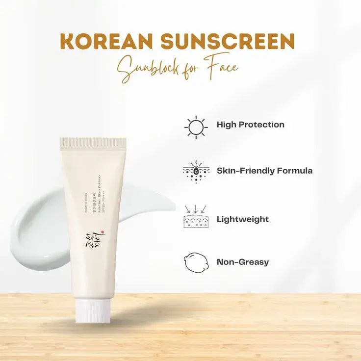 Beauty of Joseon Relief Sun Rice + Probiotics 50 ml SPF 50+ PA++++ Lightweight Korean Sunscreen for Oily Skin