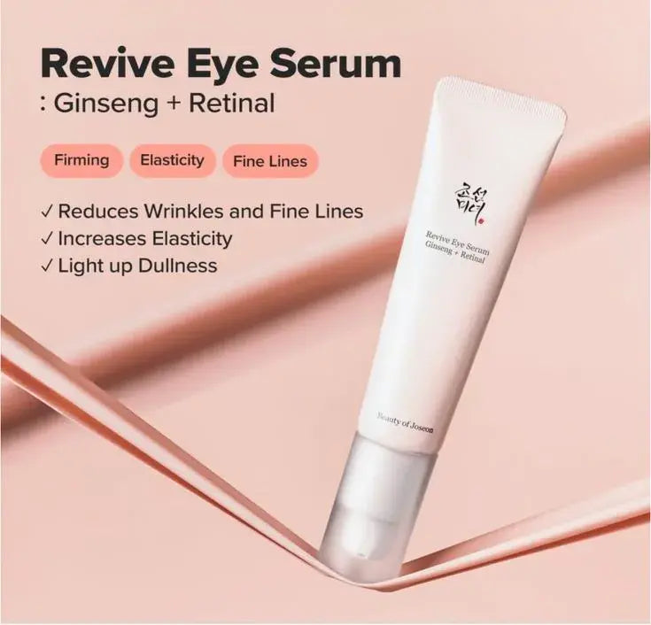 Beauty of Joseon Revive Eye Serum with Ginseng & Retinal (30m) | Anti-Aging, Wrinkle Care, Korean Eye Cream for Dark Circles & Fine Lines