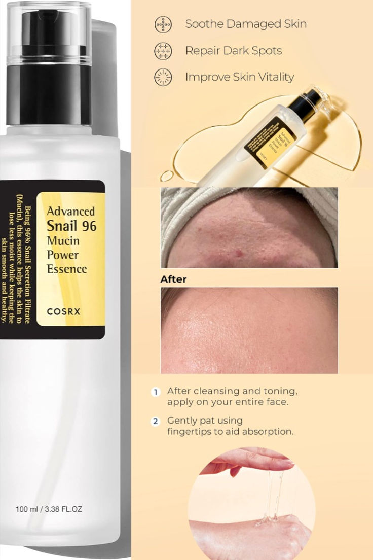 COSRX Advanced Snail 96 Mucin Power Essence Serum (100ml)