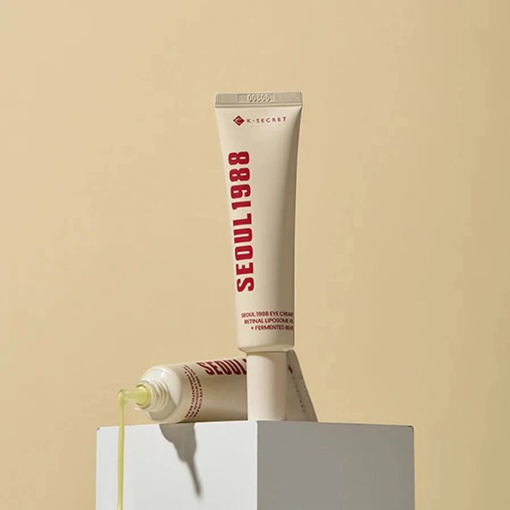 SEOUL 1988 Eye Cream K : Retinal Liposome 4% + Fermented Bean, wrinkle care, anti-aging, skin elasticity, pigmentation, brightening, retinol, 30ml/1.01 fl.oz.